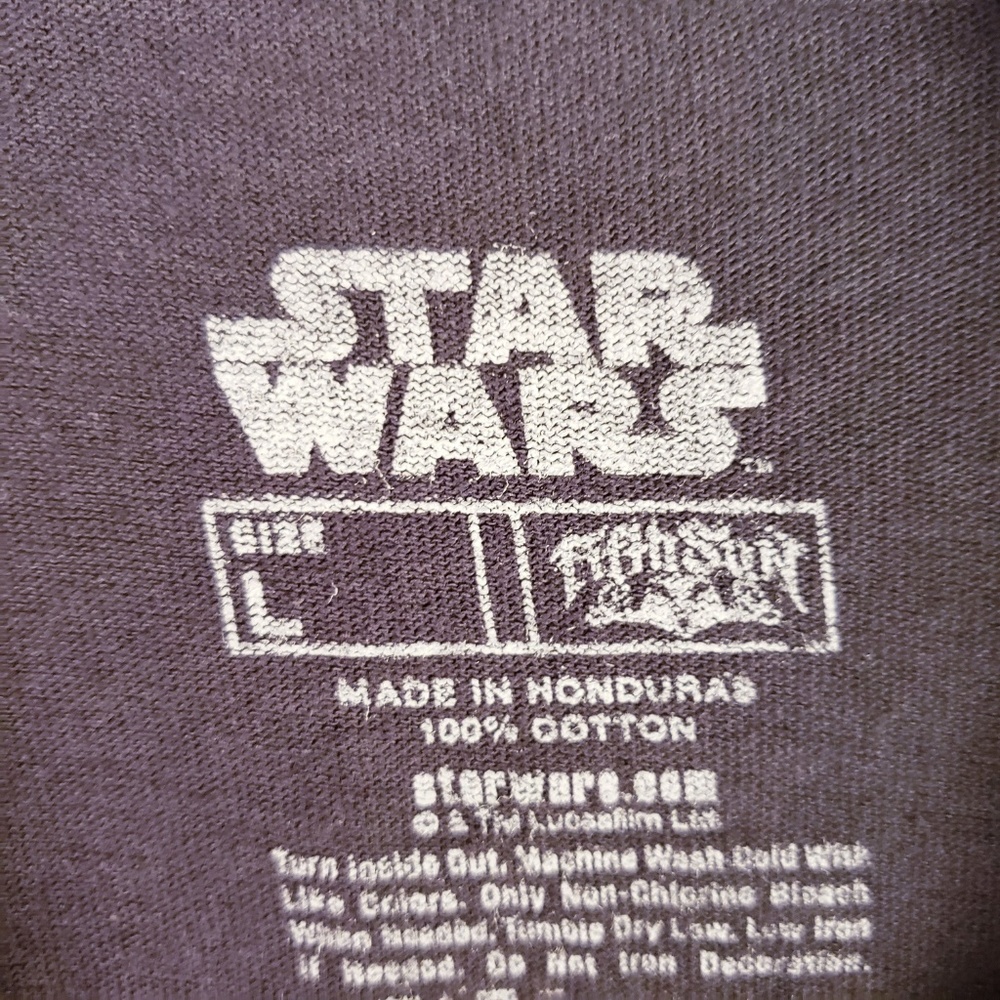 Star Wars May The Force Be With You T-Shirt Black Classic Poster Art - Picture 4 of 5